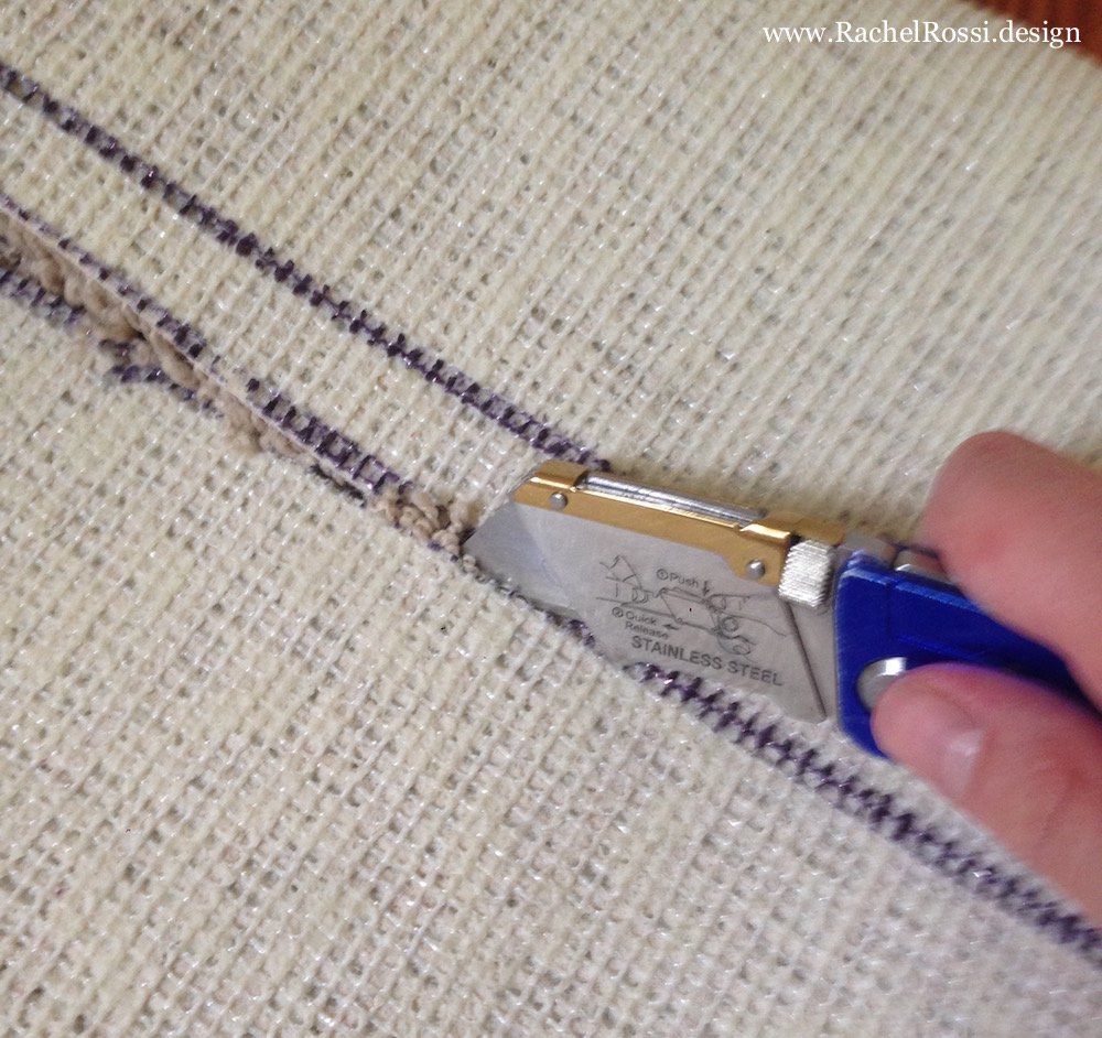 Instabind Do-It-Yourself Carpet Binding Turn Carpet Scraps Into Area Rugs  Fast (Chestnut)