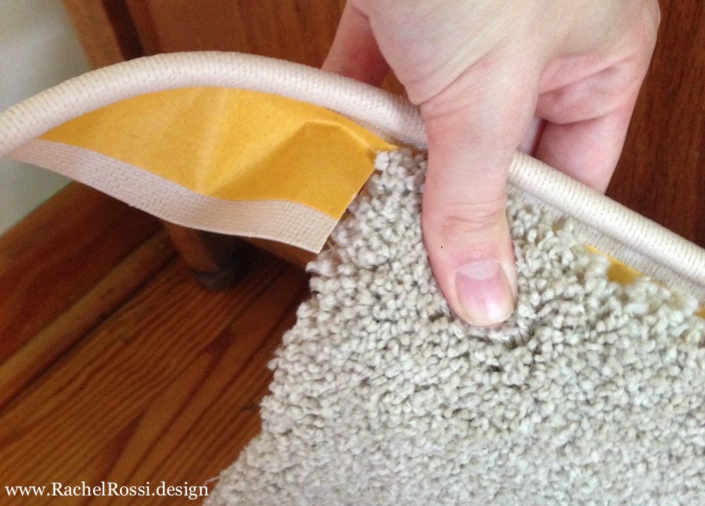 Instabind Do-It-Yourself Carpet Binding Turn Carpet Scraps Into Area Rugs  Fast (Chestnut)