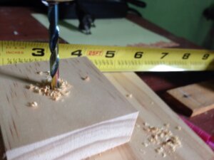 Drilling Wood Blocks