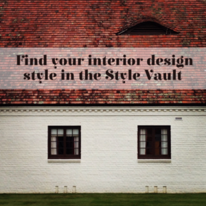 Interior Design Style Vault