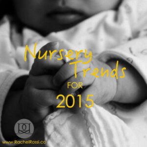 See what is up and coming for 2015 nursery trends. I love these nursery ideas!