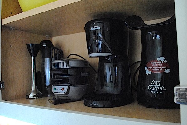 Organizing Small Appliances