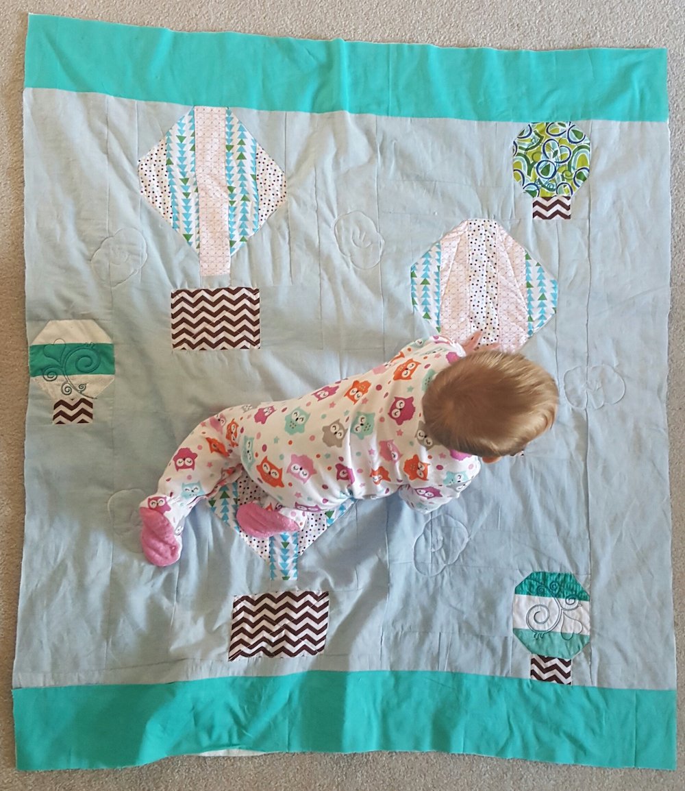 Cynthia Flying Balloon Quilt