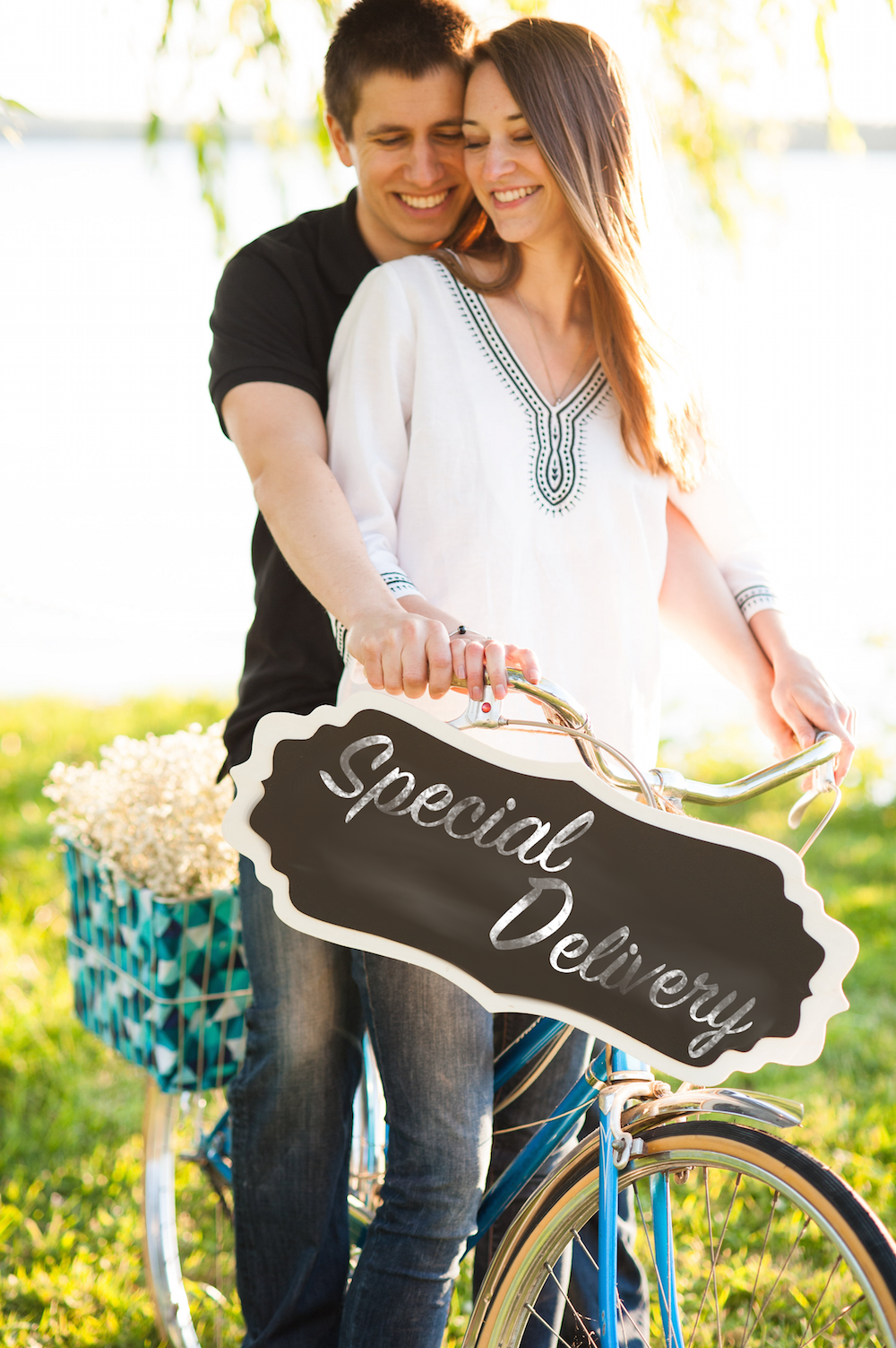 baby bike announcement