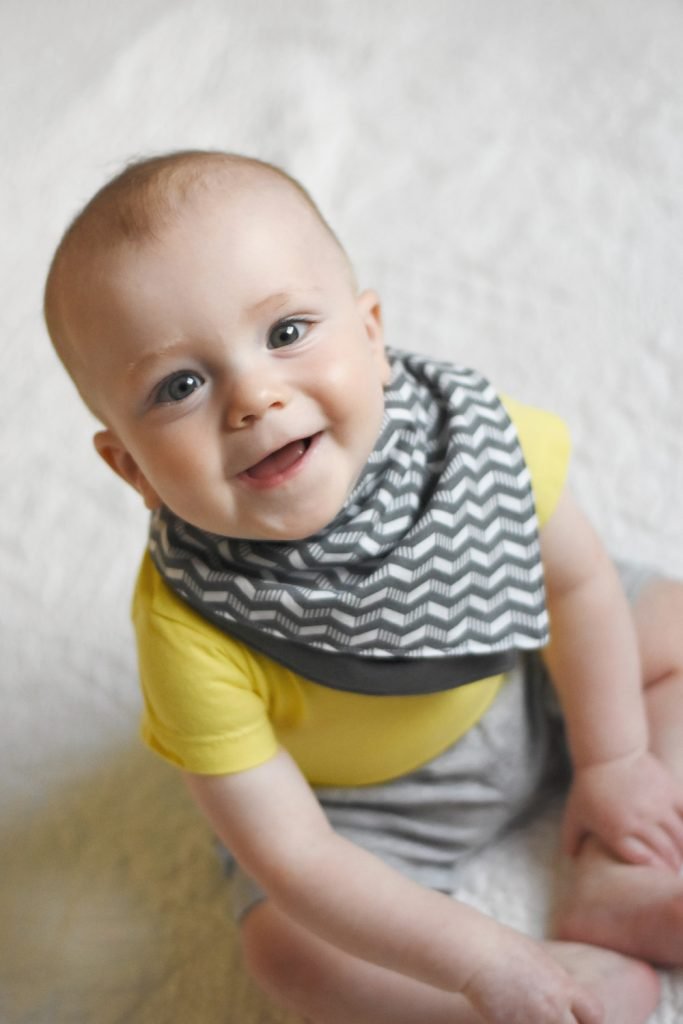 Baby Bib with two layers