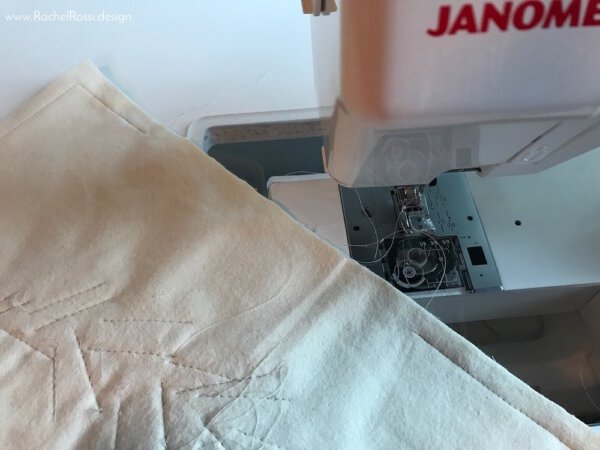 how to sew a pillow