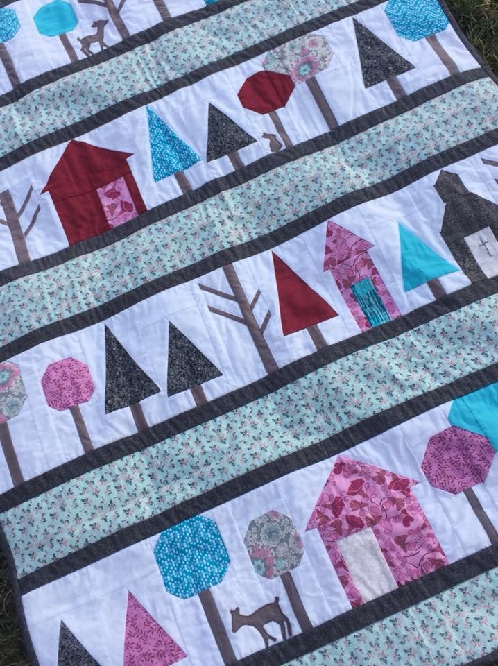 Through The Woods Quilt Pattern Release Rachel Rossi Design