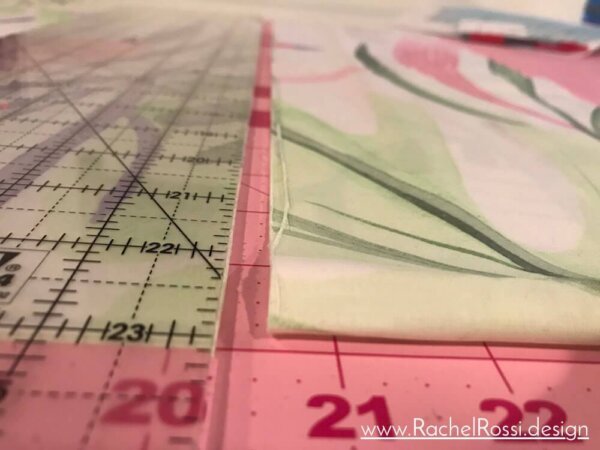 getting a straight cut when quilting