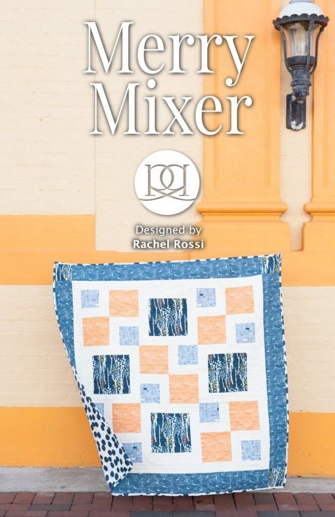 Merry Mixer: easy quilt pattern for beginners