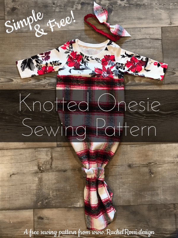 tutorial for a knotted onesie