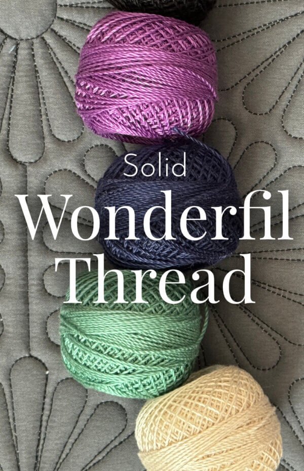 Wonderfil Perle Cotton | Solids | Size 8